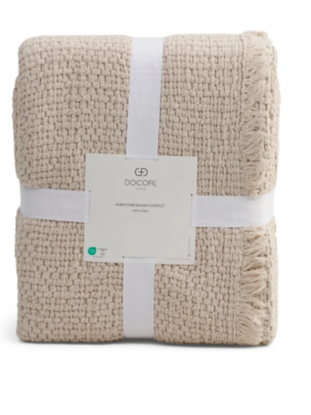 Docofil Stonewash Cotton Coverlet